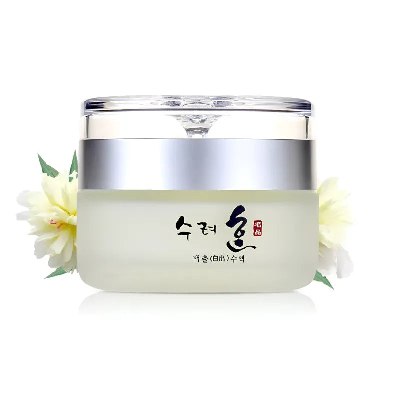 Creme e Sérum Facial Coreano Antienvelhecimento