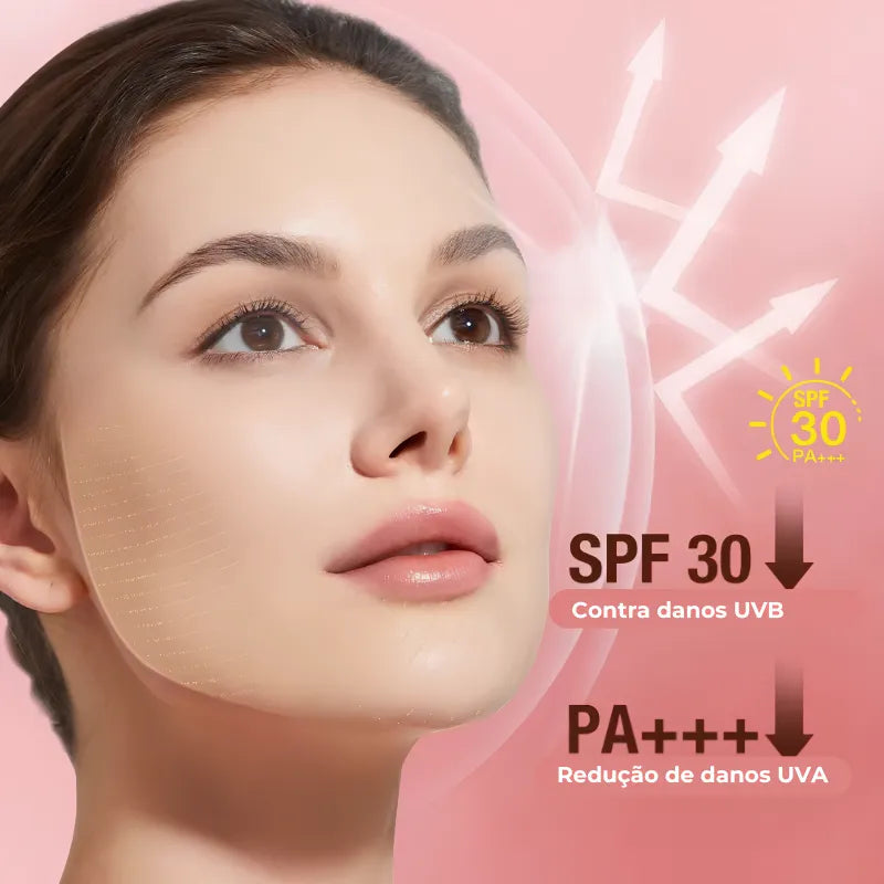 Pó Compacto Facial Controle de Óleo 24h FPS 30